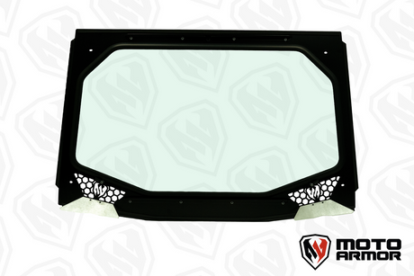 Photo of KRX Full Glass Windshield with Vents by Moto Armor - Premium for UTVs / Side by Sides