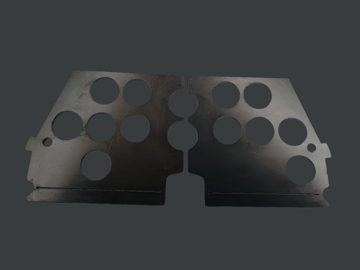 Photo of PRO XP/ TURBO R Engine & Transmissions BASH PLATES 1/4” WELD ON (RAW) by Nitro Racing Parts - Premium for UTVs / Side by Sides