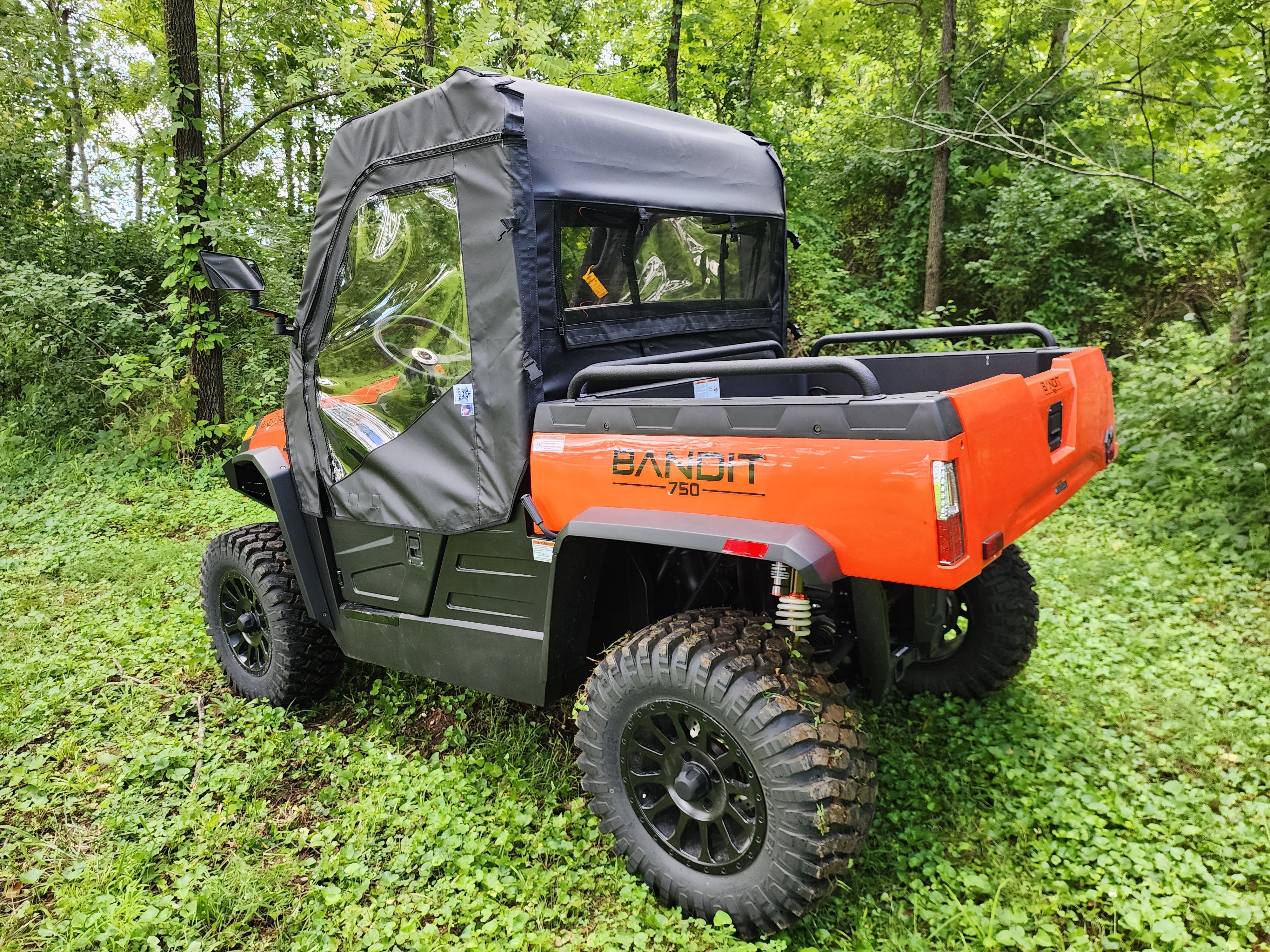 Photo of Bad Boy Bandit 550/750 - Door/Rear Window Combo by 3 Star UTV - Premium Enclosures for UTVs / Side by Sides