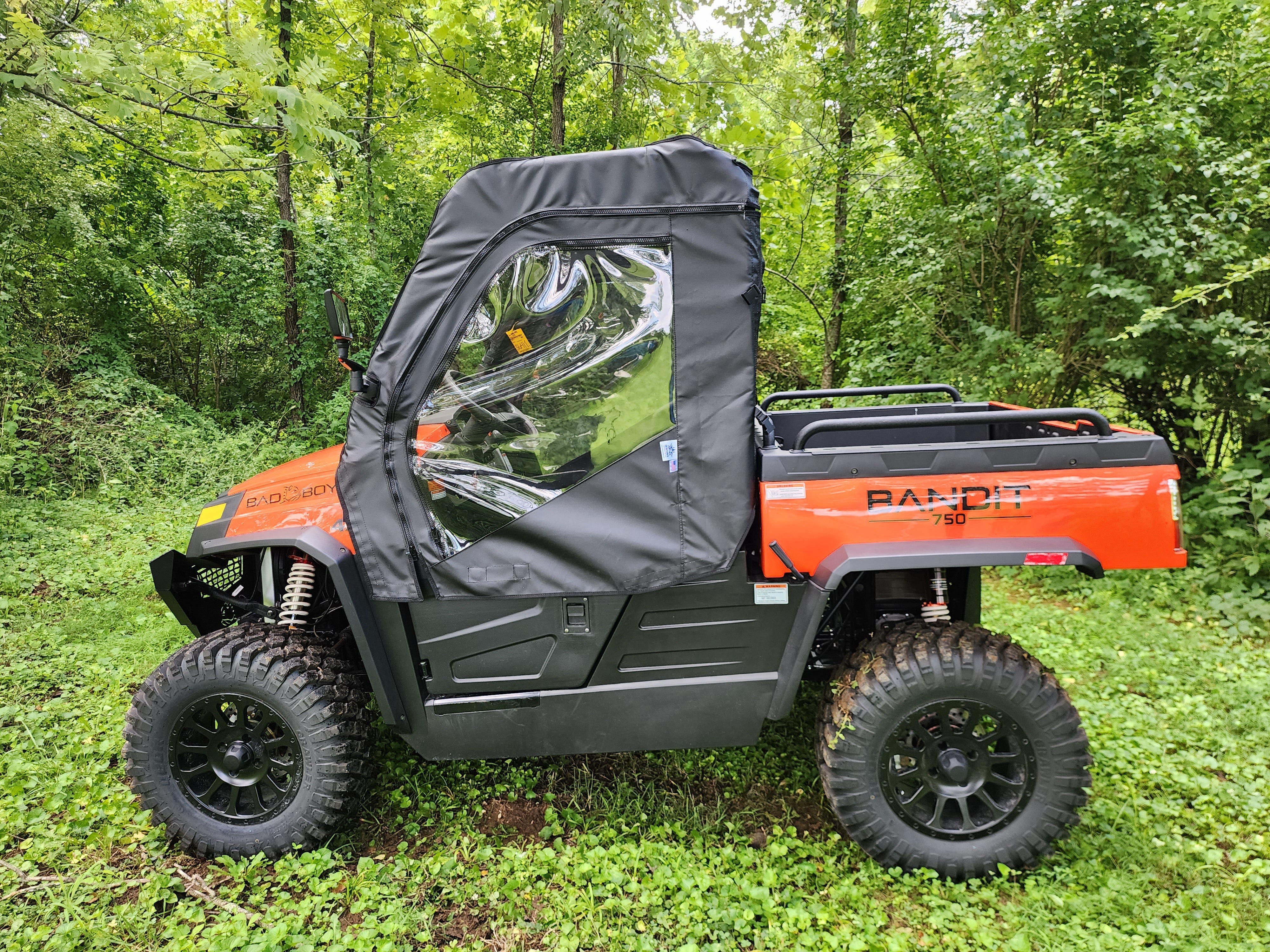Photo of Bad Boy Bandit 550/750 - Full Cab Enclosure for Hard Windshield by 3 Star UTV - Premium Enclosures for UTVs / Side by Sides