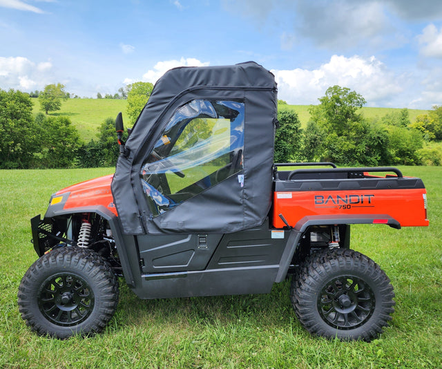 Photo of Bad Boy Bandit 550/750 - Soft Doors by 3 Star UTV - Premium Enclosures for UTVs / Side by Sides