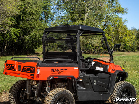 Photo of SuperATV Bennche Cowboy Rear Windshield by SuperATV - Premium Windshields for UTVs / Side by Sides