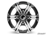 Standard XT Warrior Tires 30x10x14 on 14x7 Bandit H-Series Machined Finish Wheels 4/156 Pattern