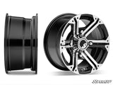 Standard XT Warrior Tires 30x10x14 on 14x7 Bandit H-Series Machined Finish Wheels 4/156 Pattern