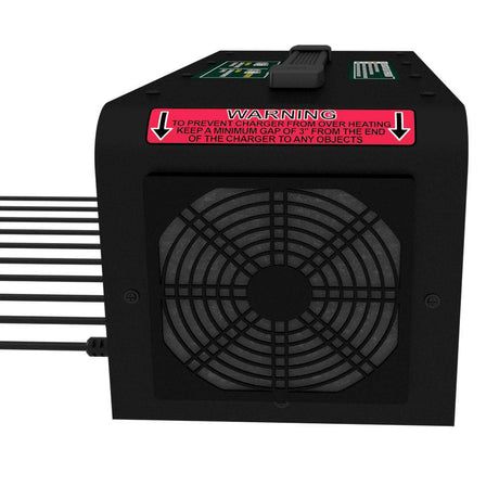 Photo of 10 Bank, 4 AMP Selectable 12V / 6V Battery Charger by Battery Tender® - Premium for UTVs / Side by Sides