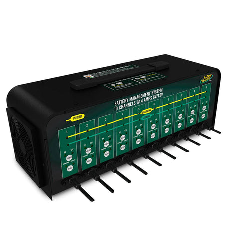 Photo of 10 Bank, 4 AMP Selectable 12V / 6V Battery Charger by Battery Tender® - Premium for UTVs / Side by Sides