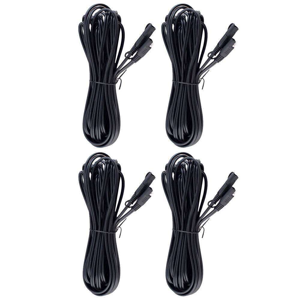 Photo of Quick Disconnect 12 Foot Extension Cable 4 Pack by Battery Tender® - Premium for UTVs / Side by Sides