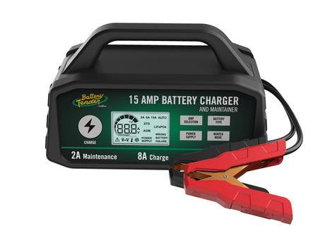 Photo of 15/8/2 AMP Power Tender® Selectable 12V Battery Charger by Battery Tender® - Premium for UTVs / Side by Sides