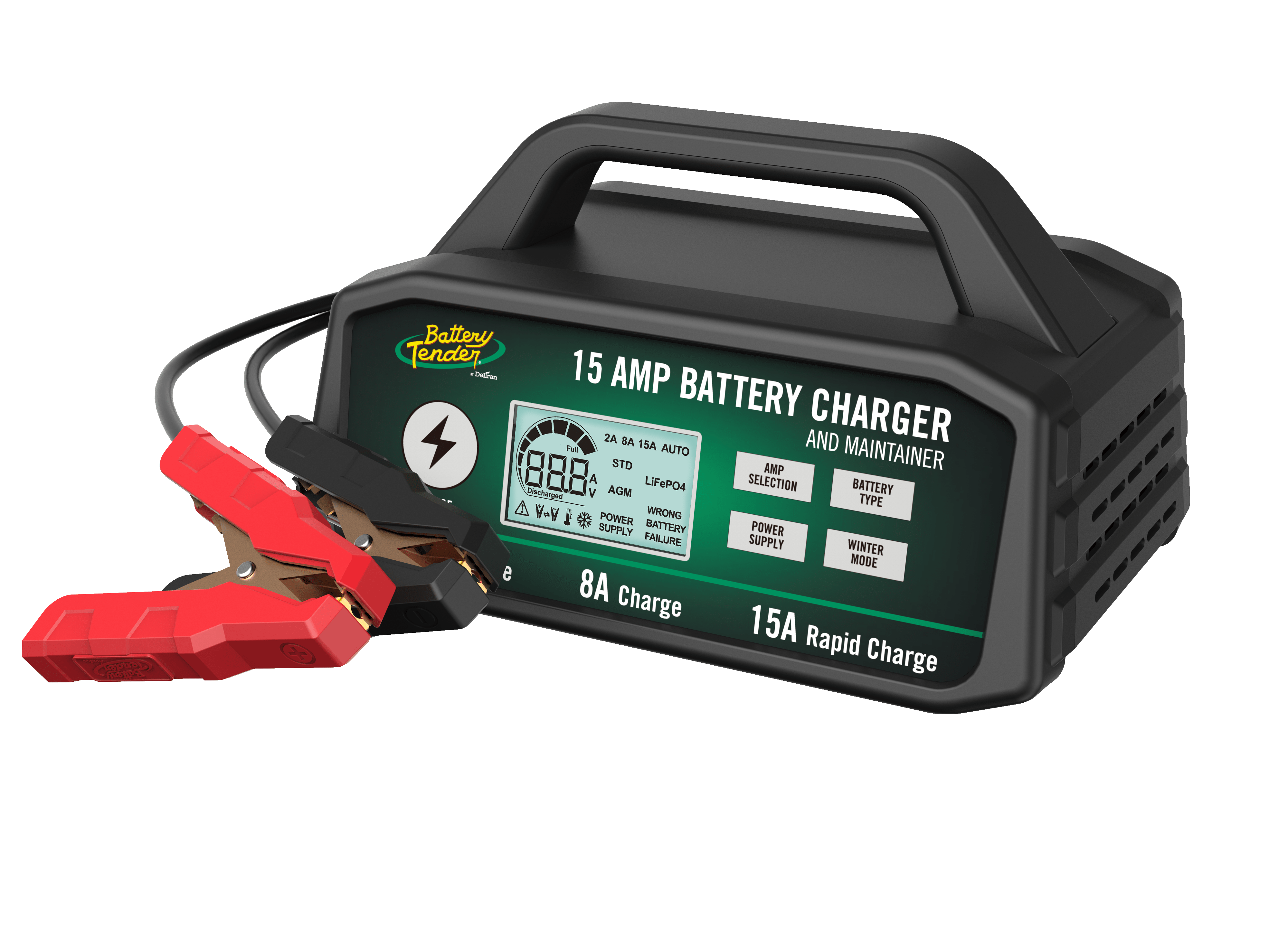 Photo of 15/8/2 AMP Power Tender® Selectable 12V Battery Charger by Battery Tender® - Premium for UTVs / Side by Sides