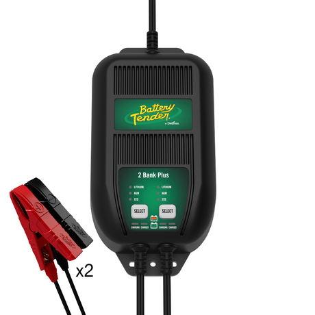 Photo of 2-Bank, 1.25 AMP 12V Battery Charger by Battery Tender® - Premium for UTVs / Side by Sides