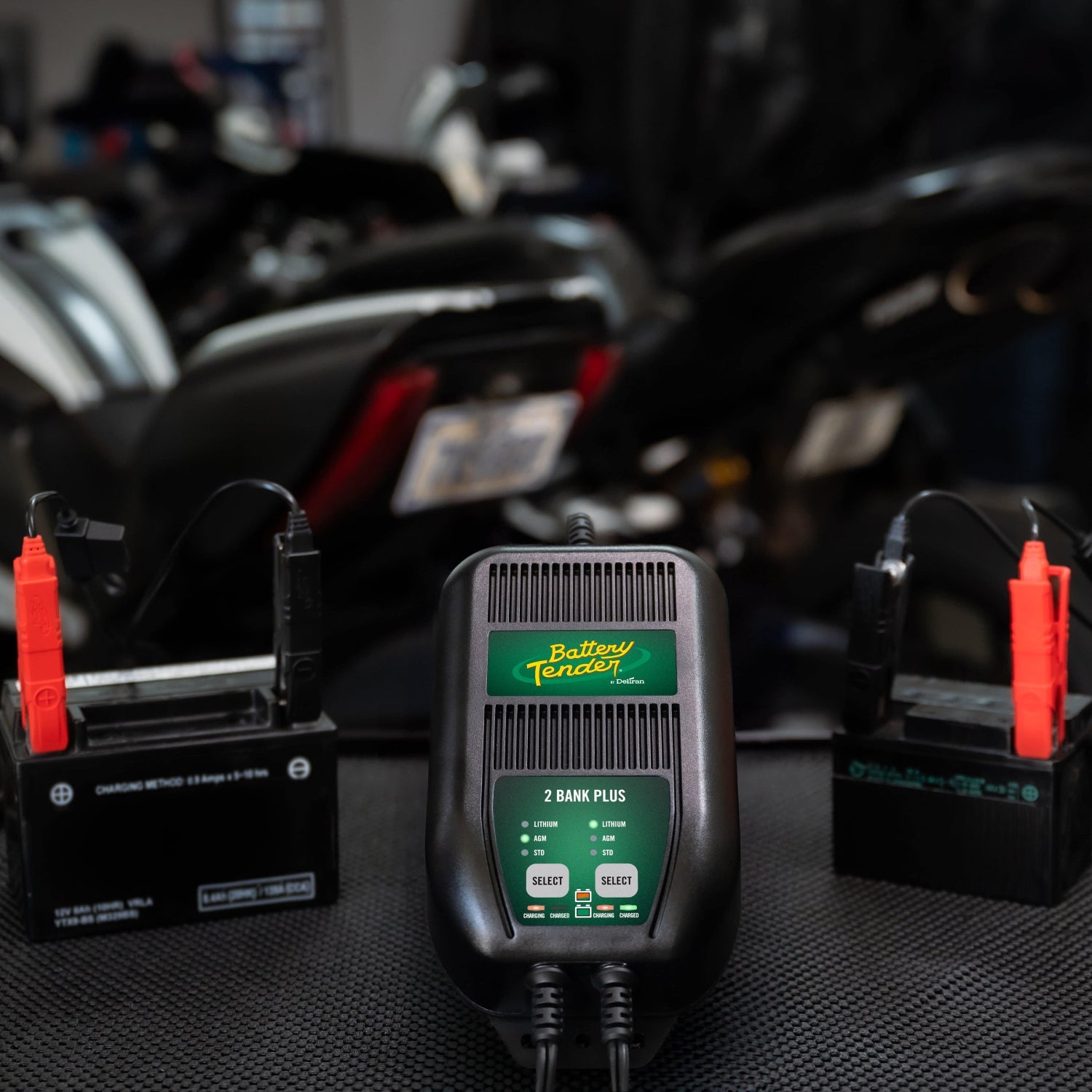 Photo of 2-Bank, 1.25 AMP 12V Battery Charger by Battery Tender® - Premium for UTVs / Side by Sides