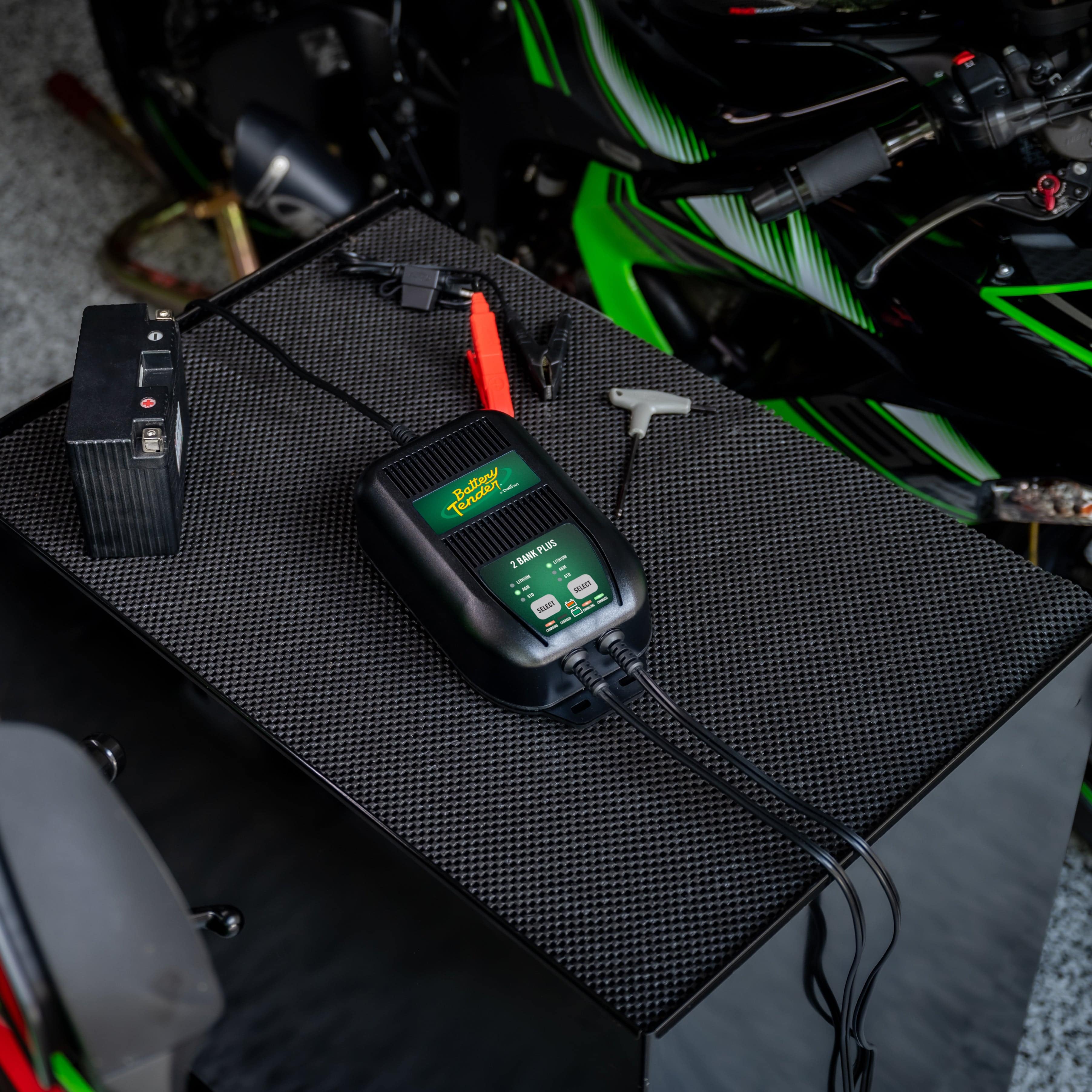 Photo of 2-Bank, 1.25 AMP 12V Battery Charger by Battery Tender® - Premium for UTVs / Side by Sides