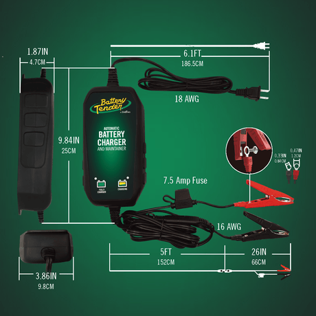 Photo of 4 AMP Power Tender® 12V / 6V Switchable Battery Charger by Battery Tender® - Premium for UTVs / Side by Sides