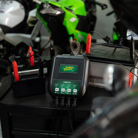 Photo of 4-Bank, 1.25 AMP 12V Battery Charger by Battery Tender® - Premium for UTVs / Side by Sides