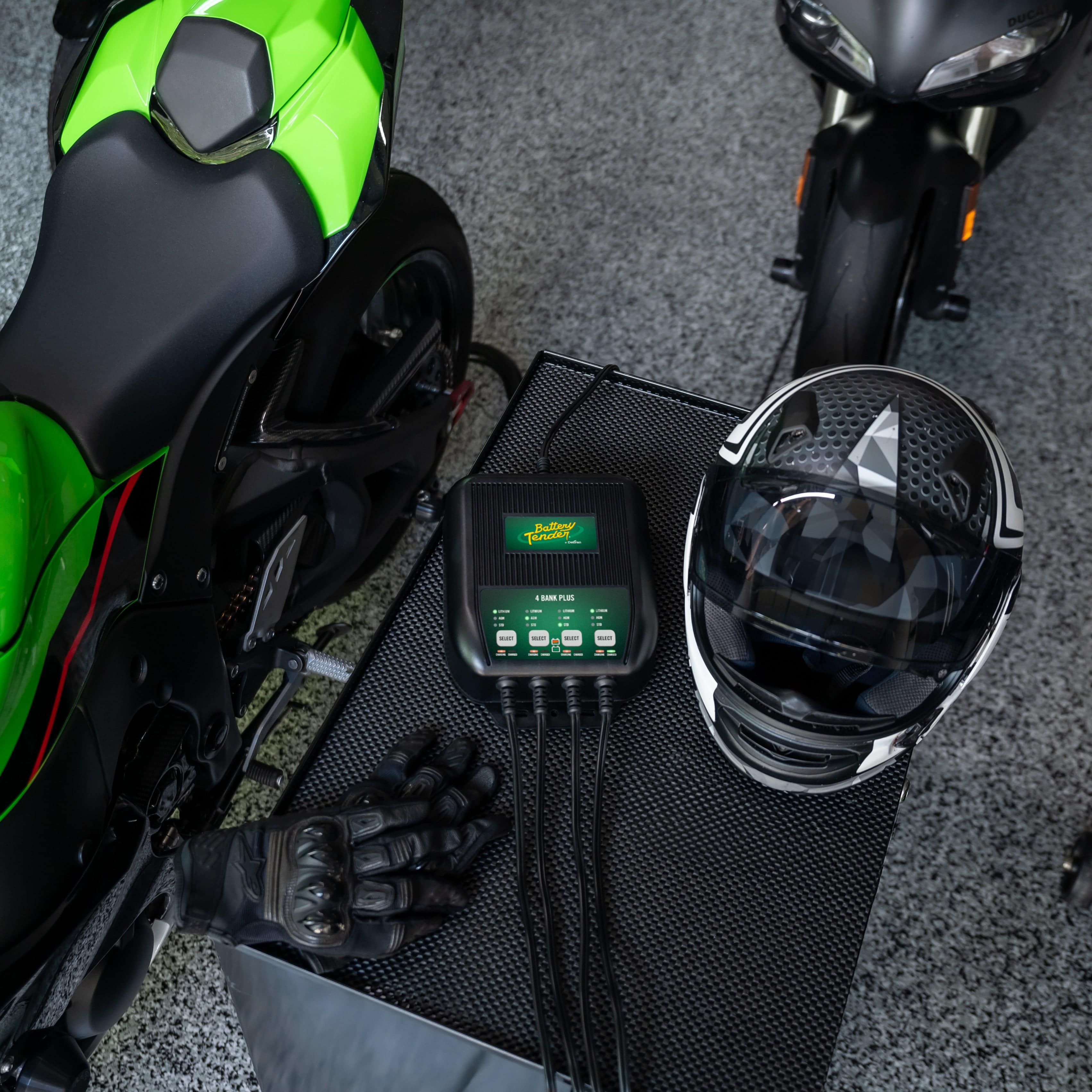 Photo of 4-Bank, 1.25 AMP 12V Battery Charger by Battery Tender® - Premium for UTVs / Side by Sides