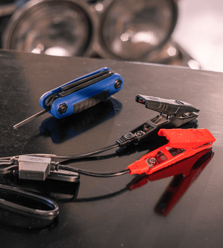 Photo of Alligator Clip and Ring Terminal Combo with Quick Disconnect by Battery Tender® - Premium for UTVs / Side by Sides
