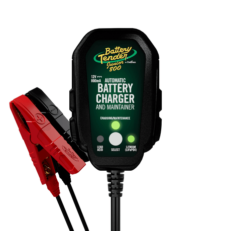 Photo of Battery Tender Junior 800mA 12V Selectable Chemistry Battery Charger and Maintainer by Battery Tender® - Premium for UTVs / Side by Sides