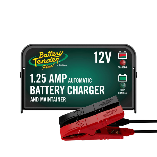 Photo of Battery Tender Plus 1.25 AMP 12V Battery Charger and Maintainer by Battery Tender® - Premium for UTVs / Side by Sides
