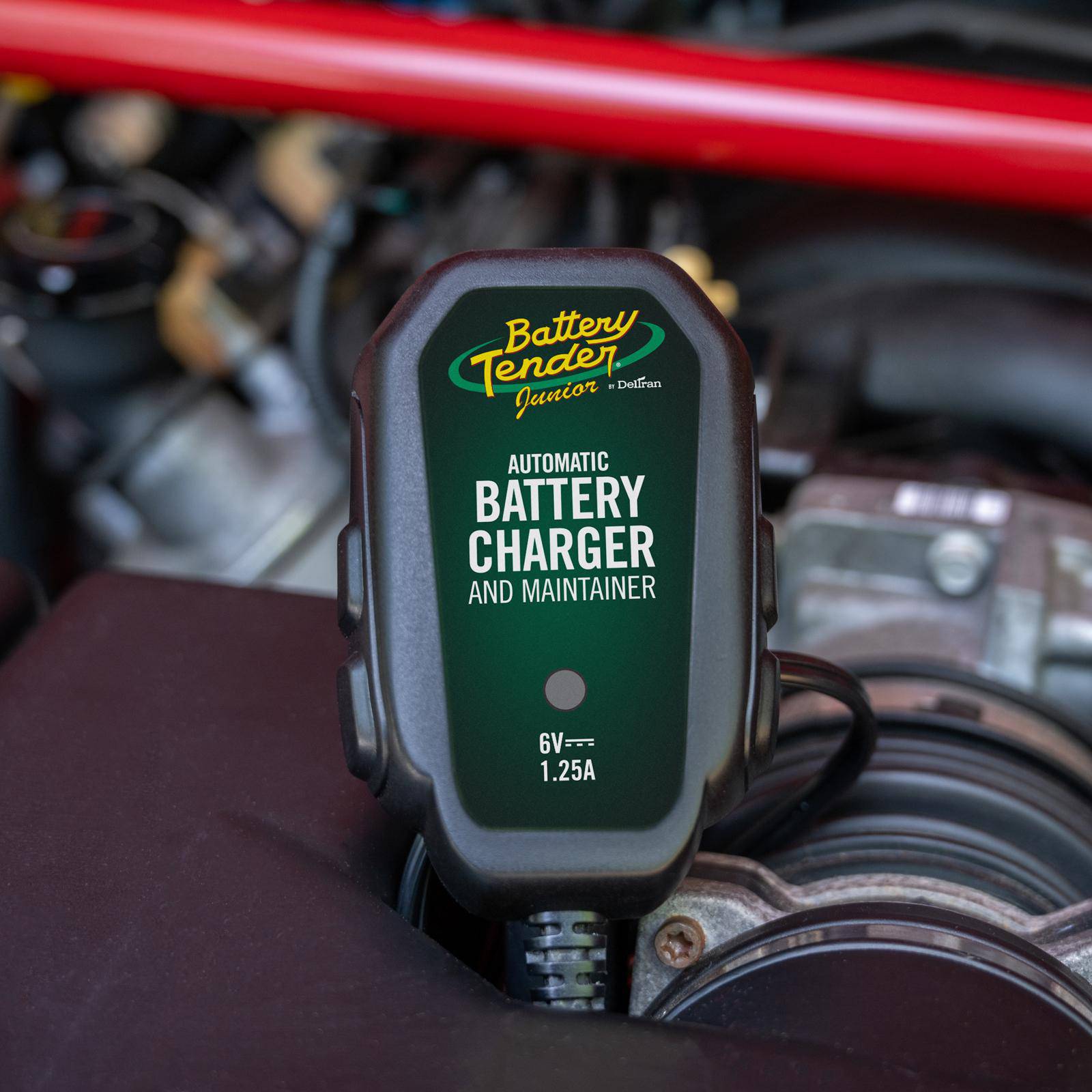 Photo of Battery Tender Plus 1.25 AMP 6V Battery Charger and Maintainer by Battery Tender® - Premium for UTVs / Side by Sides