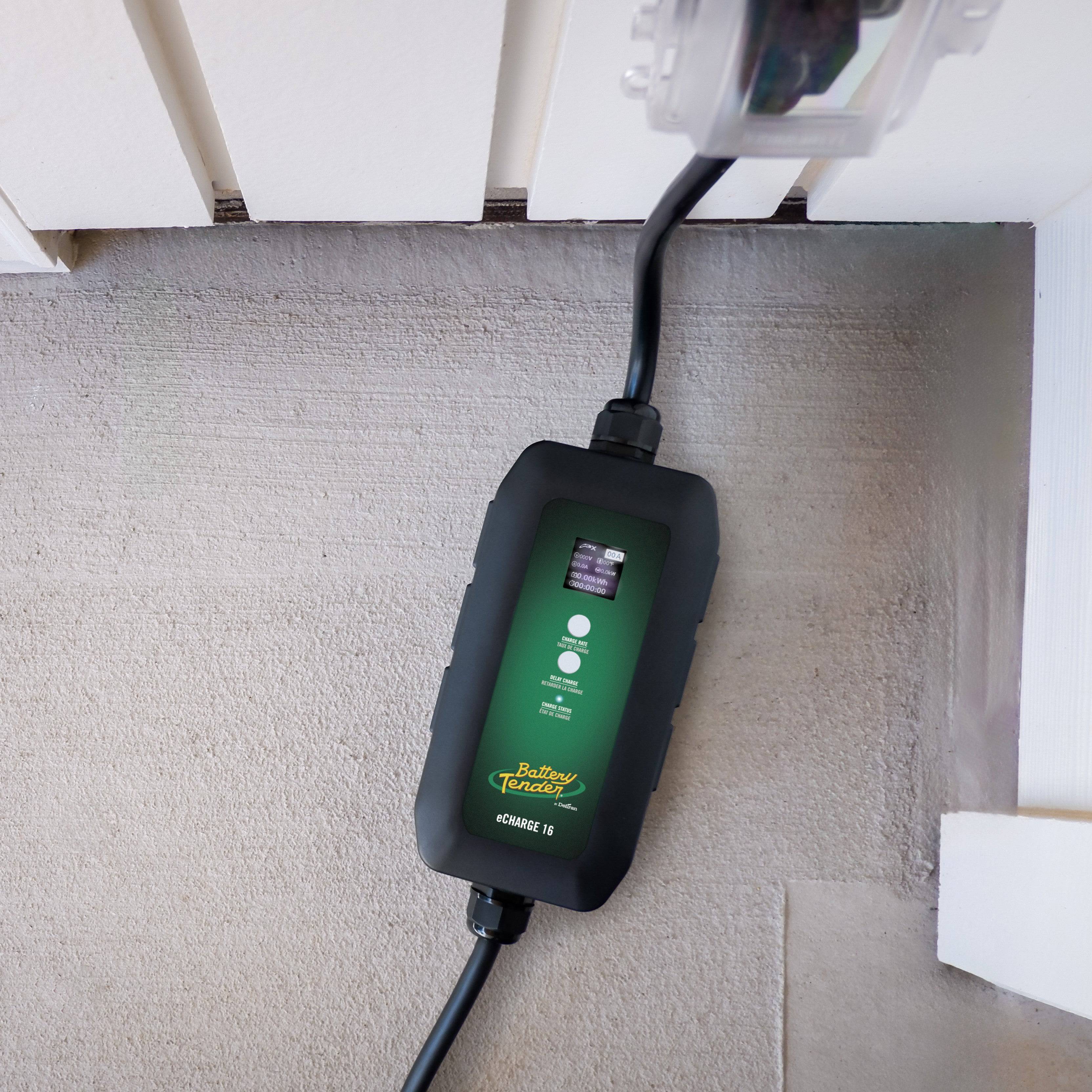 Photo of eCharge 16 AMP, Level 1 Portable Electric Vehicle Charger by Battery Tender® - Premium for UTVs / Side by Sides