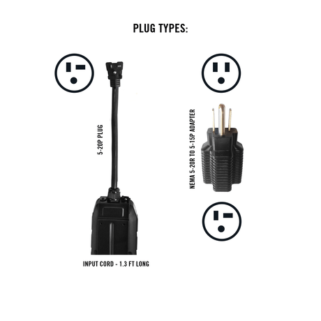Photo of eCharge 16 AMP, Level 1 Portable Electric Vehicle Charger by Battery Tender® - Premium for UTVs / Side by Sides