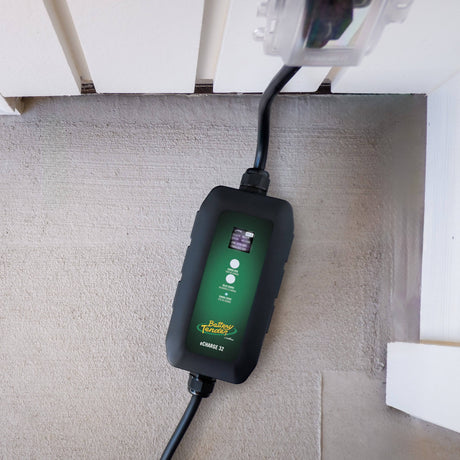 Photo of eCharge 32 AMP, Level 1+2 Portable Electric Vehicle Charger by Battery Tender® - Premium for UTVs / Side by Sides