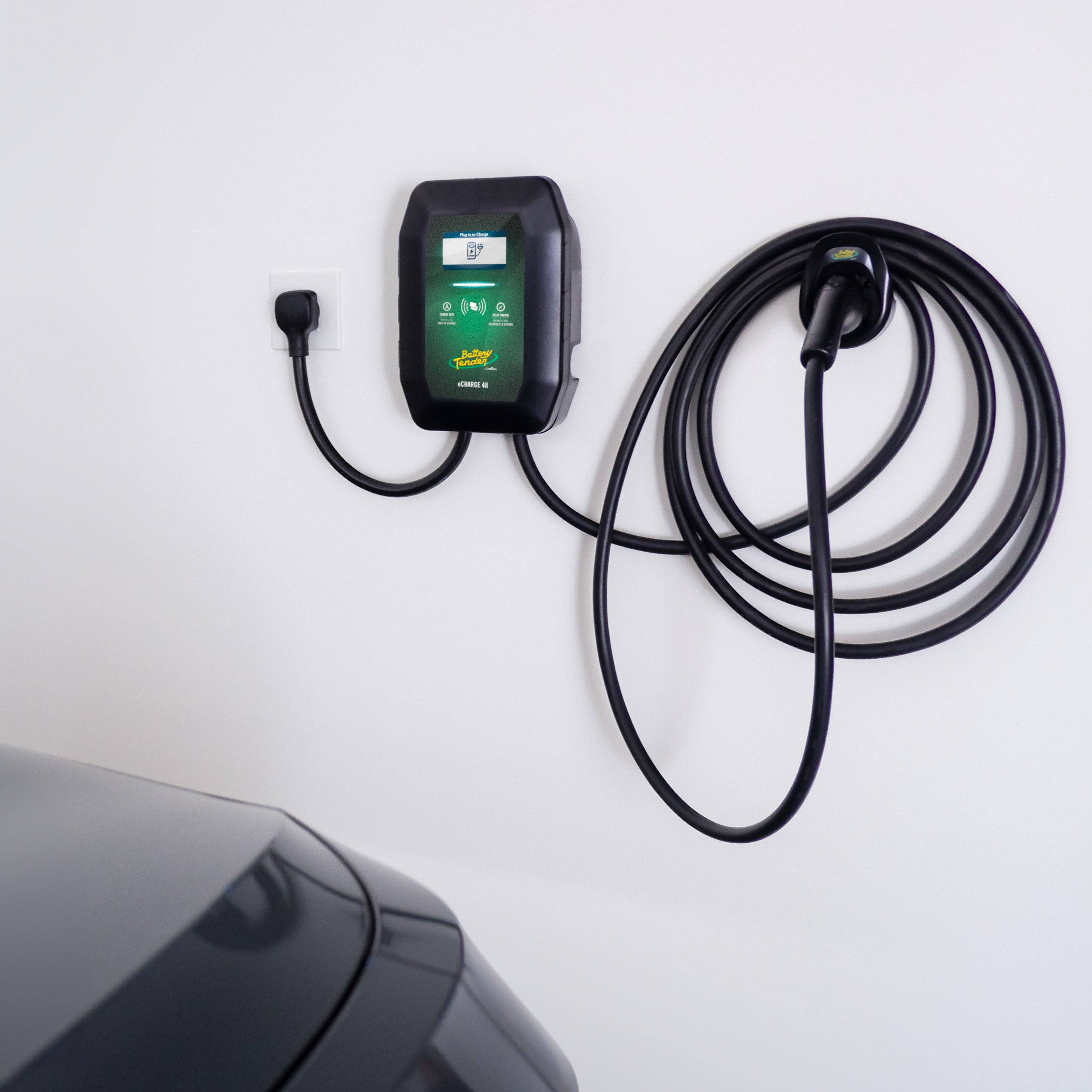 Photo of eCharge 48 AMP, Level 2 Mountable Indoor Outdoor EV Charger by Battery Tender® - Premium for UTVs / Side by Sides