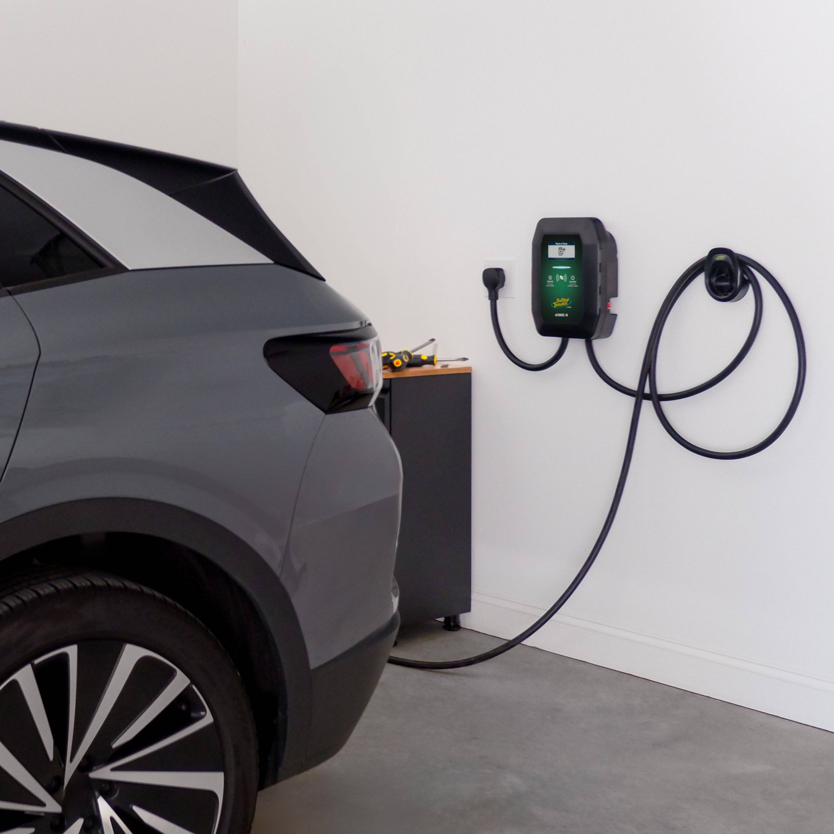 Photo of eCharge 48 AMP, Level 2 Mountable Indoor Outdoor EV Charger by Battery Tender® - Premium for UTVs / Side by Sides