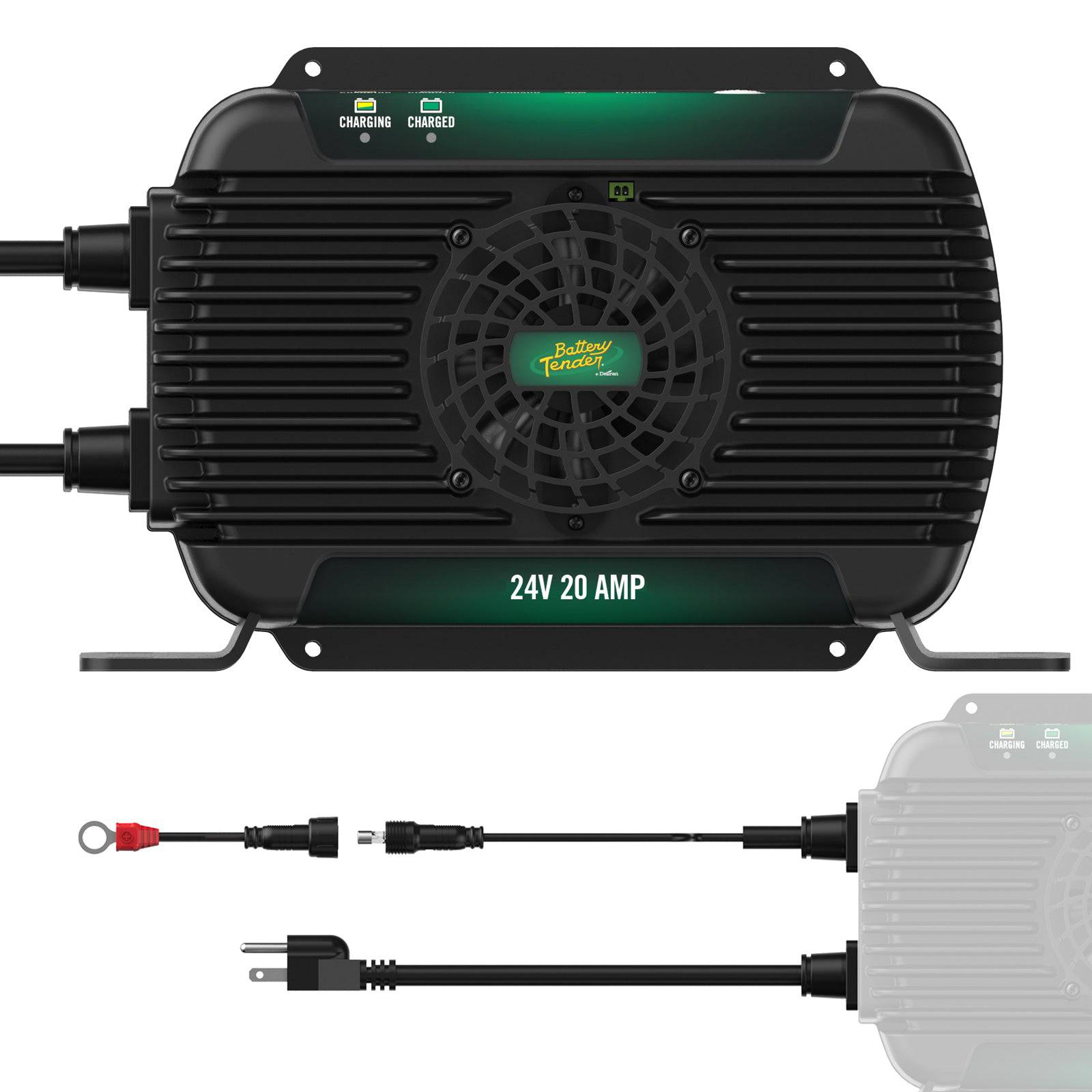 Photo of PowerPlus 24V 20 AMP Single Output On-Board Battery Charger and Maintainer by Battery Tender® - Premium for UTVs / Side by Sides