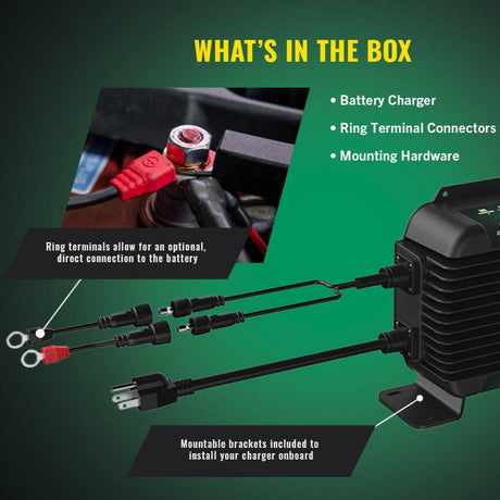 Photo of PowerPlus 24V 20 AMP Single Output On-Board Battery Charger and Maintainer by Battery Tender® - Premium for UTVs / Side by Sides