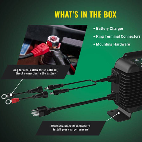 Photo of PowerPlus 36V 18 AMP Single Output On-Board Battery Charger and Maintainer by Battery Tender® - Premium for UTVs / Side by Sides