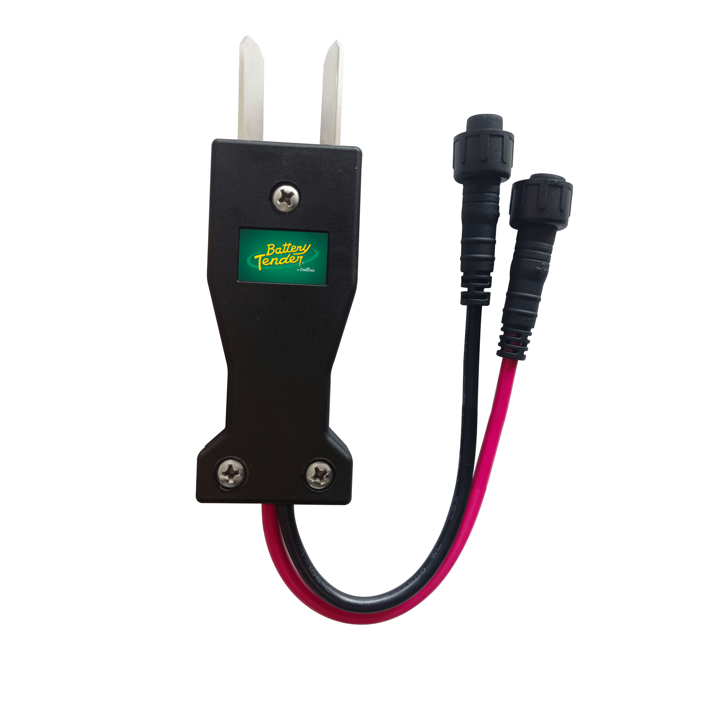 Photo of PowerPlus 36V DC Plug - E-Z-GO 2-Prong Angled Crow Foot by Battery Tender® - Premium for UTVs / Side by Sides