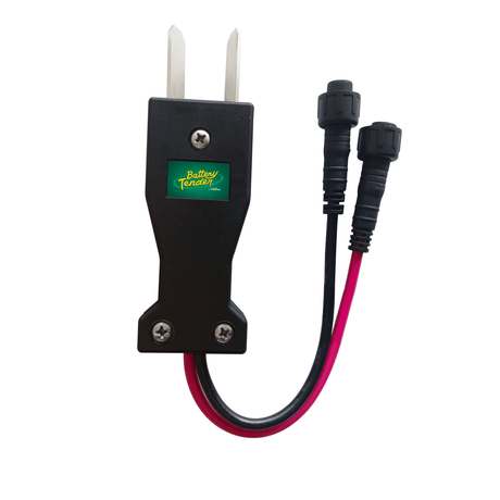 Photo of PowerPlus 36V DC Plug - E-Z-GO 2-Prong Angled Crow Foot by Battery Tender® - Premium for UTVs / Side by Sides