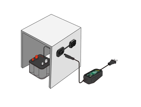 Photo of Quick Disconnect Cable Mount by Battery Tender® - Premium Accessories for UTVs / Side by Sides