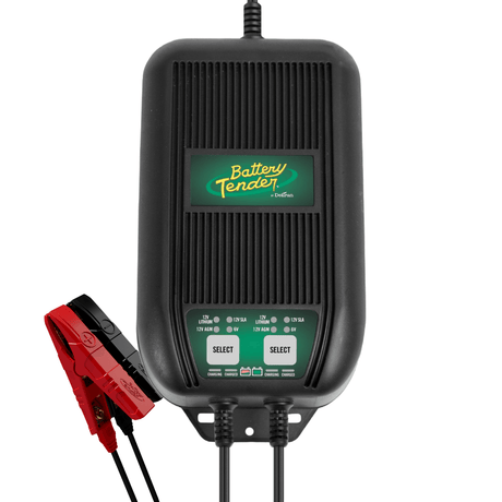 Photo of 2-Bank Selectable 12V or 6V, 6 AMP Battery Charger by Battery Tender® - Premium for UTVs / Side by Sides