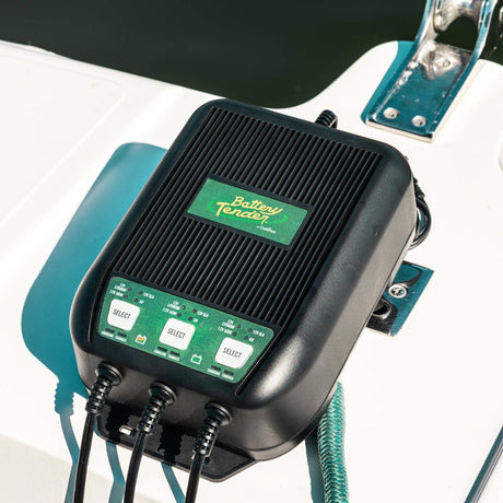 Photo of 3-Bank Selectable 12V or 6V, 9 AMP Battery Charger by Battery Tender® - Premium for UTVs / Side by Sides