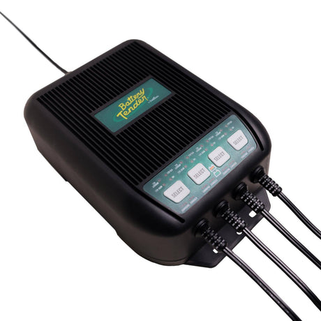 Photo of 4-Bank Selectable 12V or 6V, 12 AMP Battery Charger by Battery Tender® - Premium for UTVs / Side by Sides