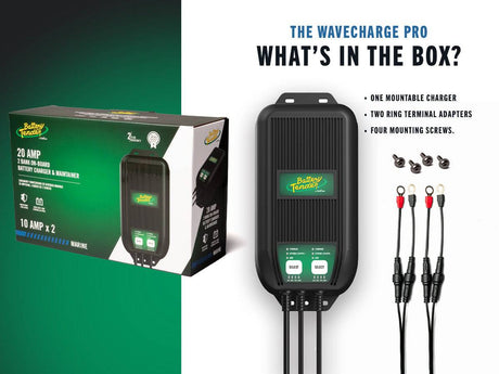 Photo of WaveCharge Pro 2-Bank 12V, 20 AMP Battery Charger by Battery Tender® - Premium for UTVs / Side by Sides