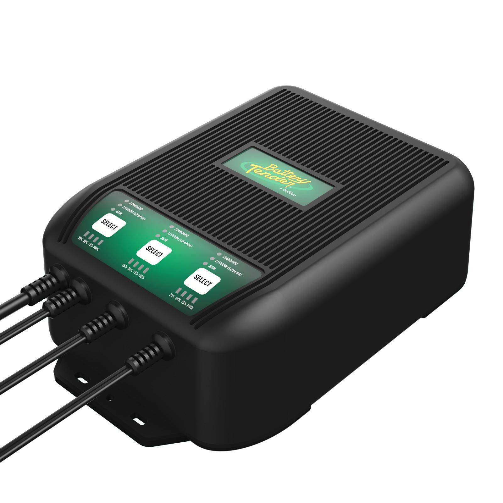 Photo of WaveCharge Pro 3-Bank 12V, 30 AMP Battery Charger by Battery Tender® - Premium for UTVs / Side by Sides