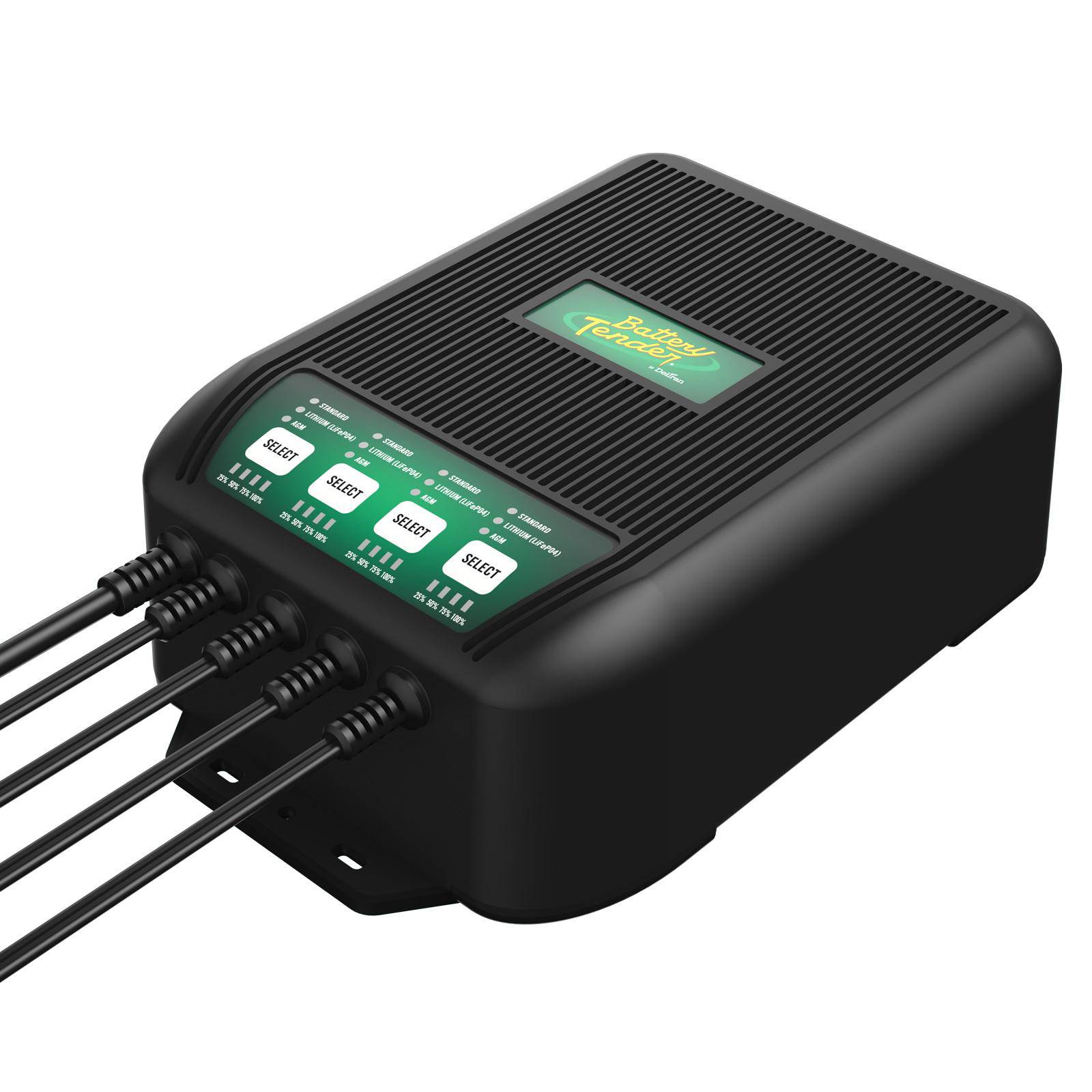 Photo of WaveCharge Pro 4-Bank 12V, 40 AMP Battery Charger by Battery Tender® - Premium for UTVs / Side by Sides