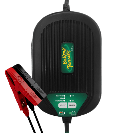 Photo of 5 AMP 12V/24V Selectable Battery Charger and Maintainer by Battery Tender® - Premium for UTVs / Side by Sides