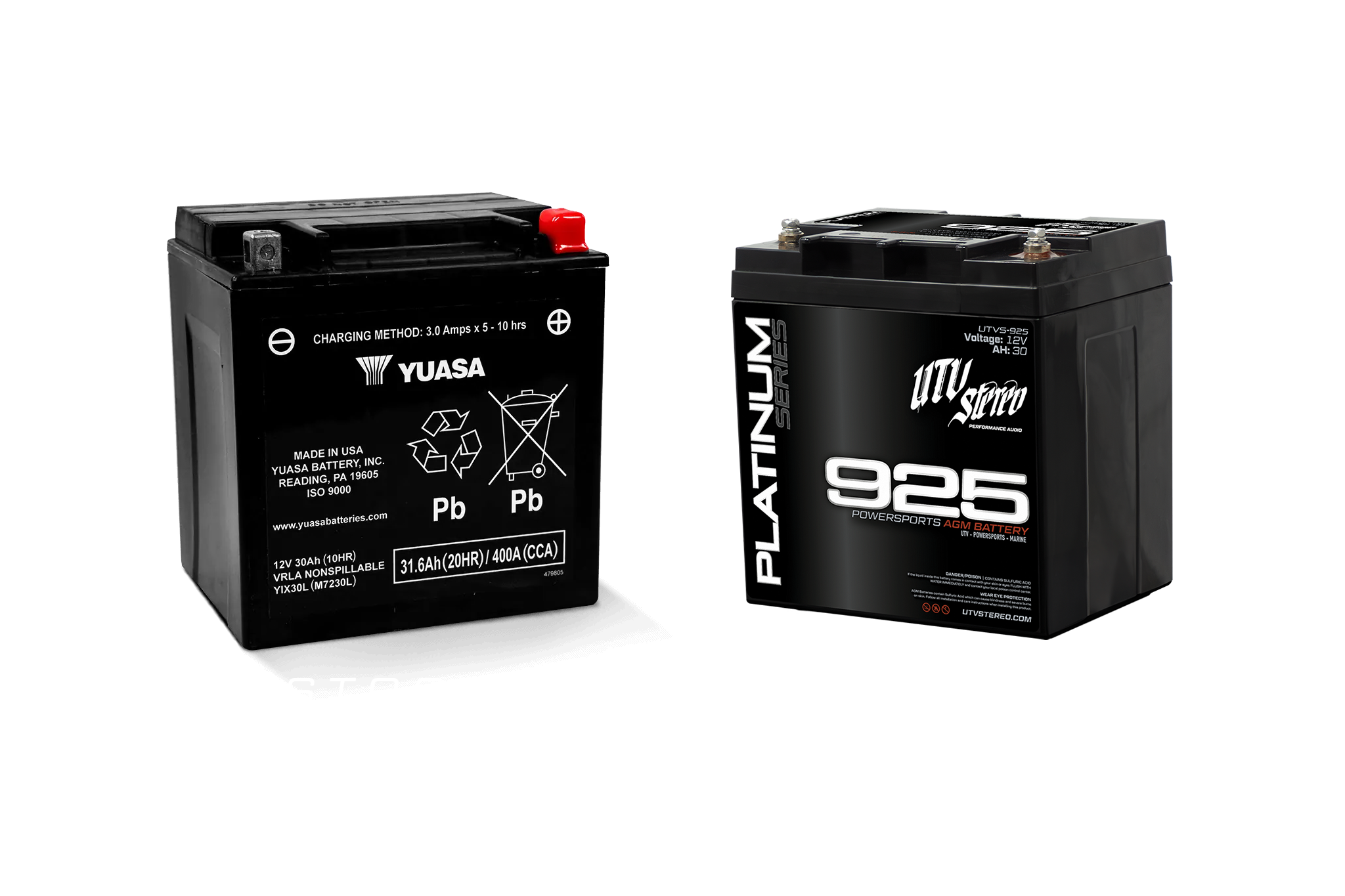 UTV Stereo - Can-Am Defender HD10 2nd Battery Kit | UTVS-DEF-2BATT-KIT