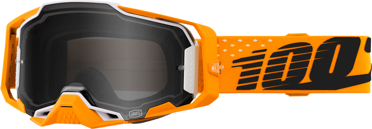 100% Armega Goggles - Invicto Black Mirror Lens