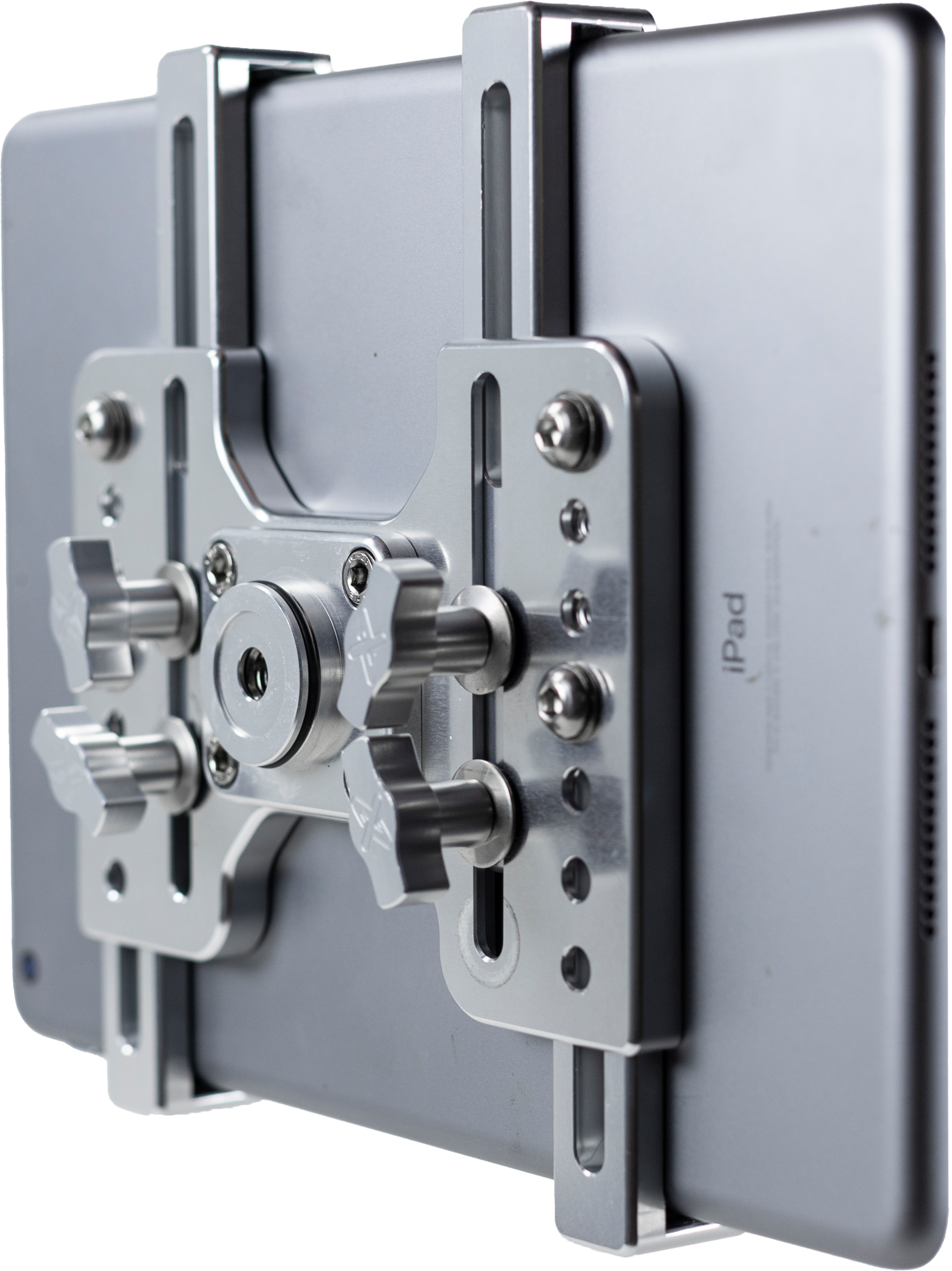 Photo of IPAD/TABLET CRADLE ADAPTOR SILVER by AXIA - Premium Accessories for UTVs / Side by Sides