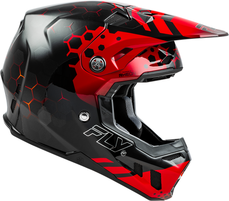 Photo of YOUTH FORMULA CC TEKTONIC HELMET BLACK/RED/ORANGE YL by FLY RACING - Premium Helmets for UTVs / Side by Sides