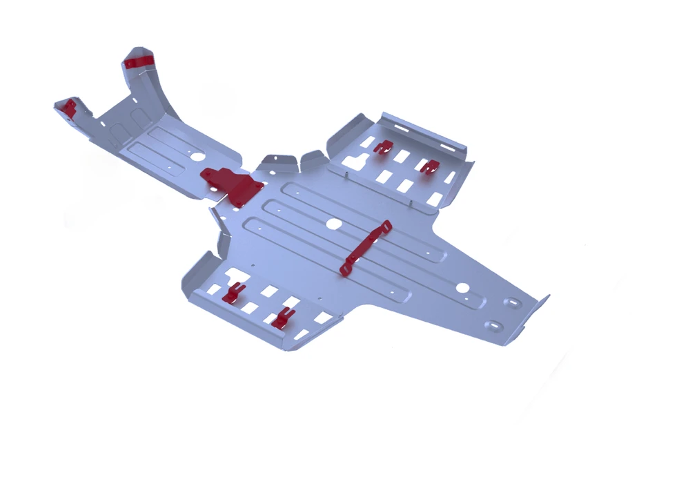 Photo of CENTRAL SKID PLATE ALLOY by RIVAL POWERSPORTS USA - Premium Guards/Braces for UTVs / Side by Sides
