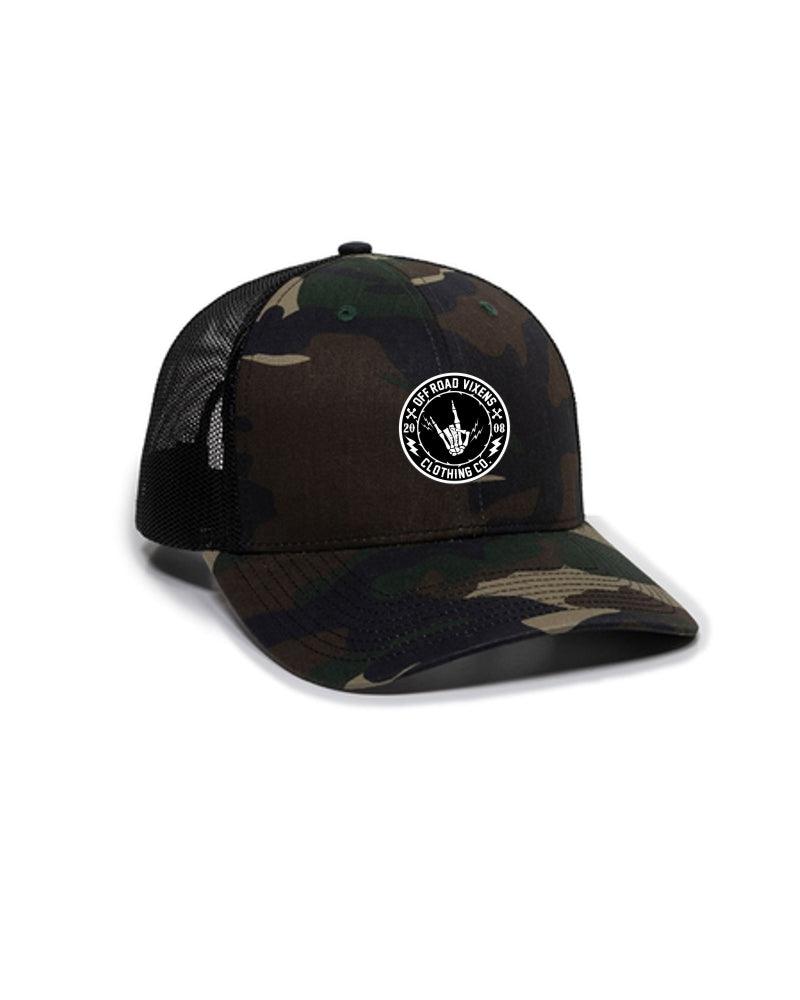 Photo of Be Epic Camo Trucker Hat by OFF-ROAD VIXENS CLOTHING CO. - Premium Hats for UTVs / Side by Sides