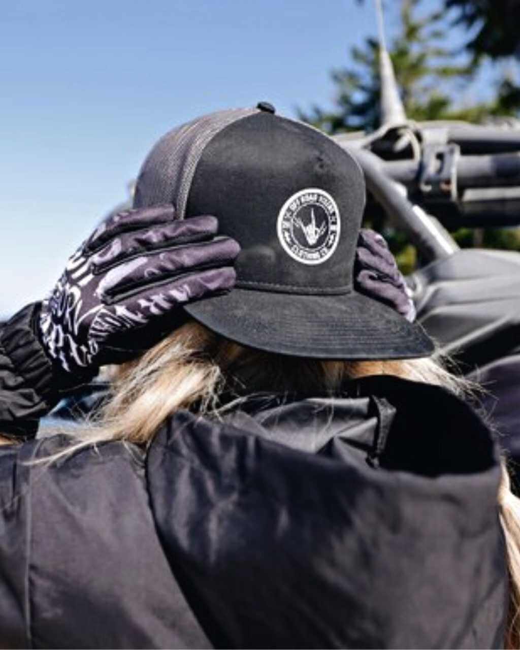 Photo of Be Epic Flatbill Trucker Hat by OFF-ROAD VIXENS CLOTHING CO. - Premium Apparel & Accessories for UTVs / Side by Sides