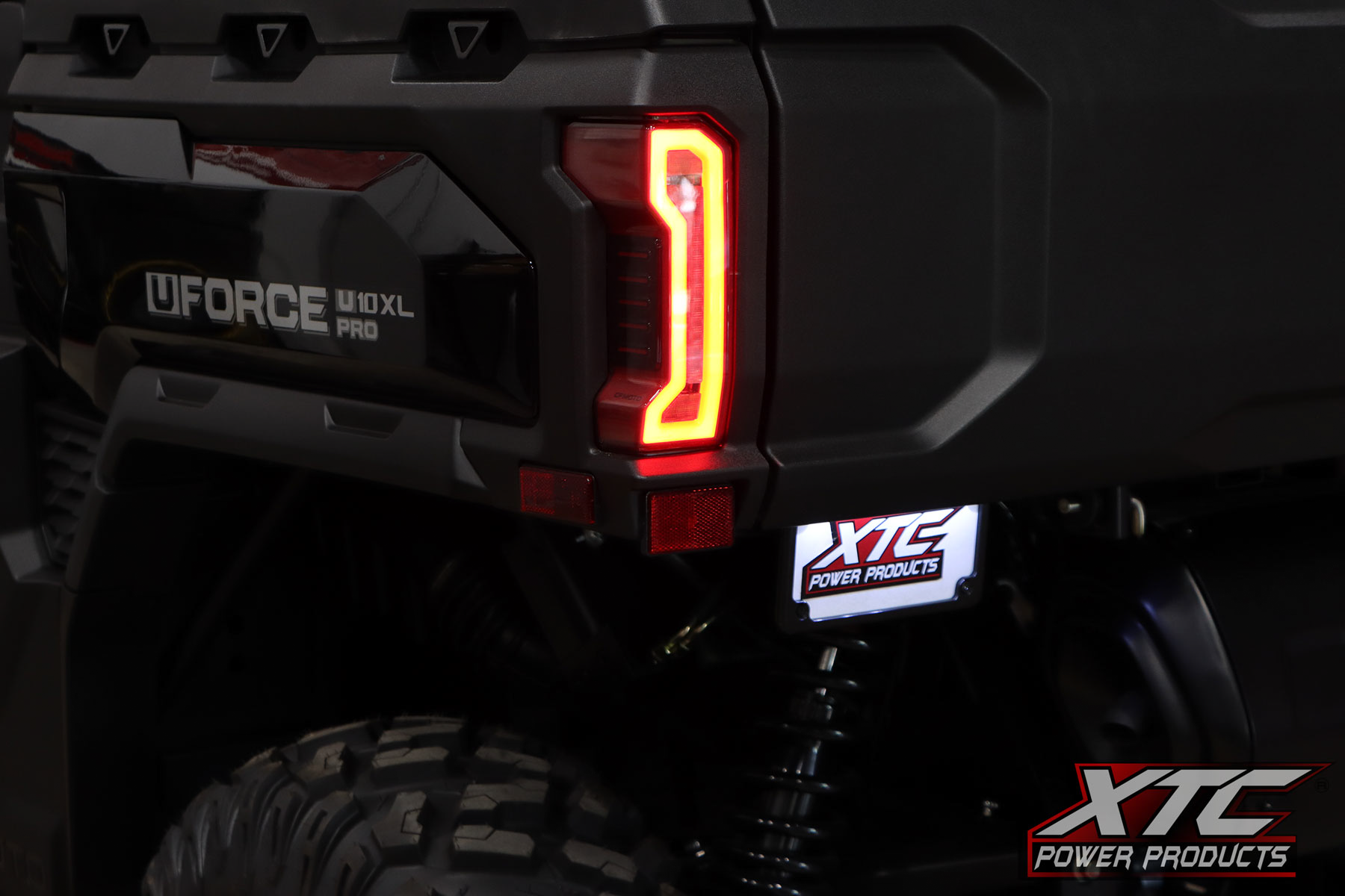 Photo of LICENSE PLATE W/ LED by XTC POWER PRODUCTS - Premium Electrical for UTVs / Side by Sides