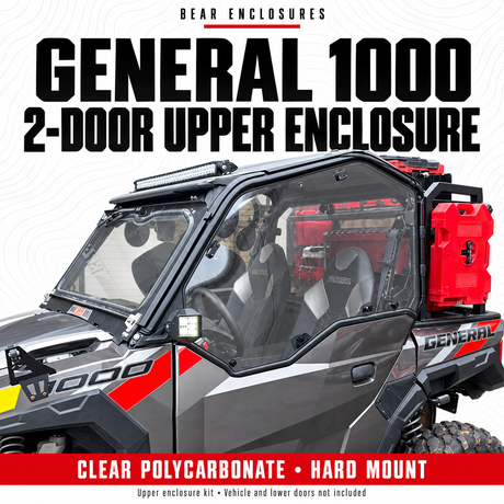 Bear Enclosures General 1000 two-door upper enclosure hero guide